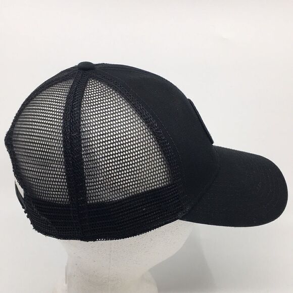 DaKine Aloha circle crest trucker hat SnapBack black cotton baseball cap - Picture 8 of 14